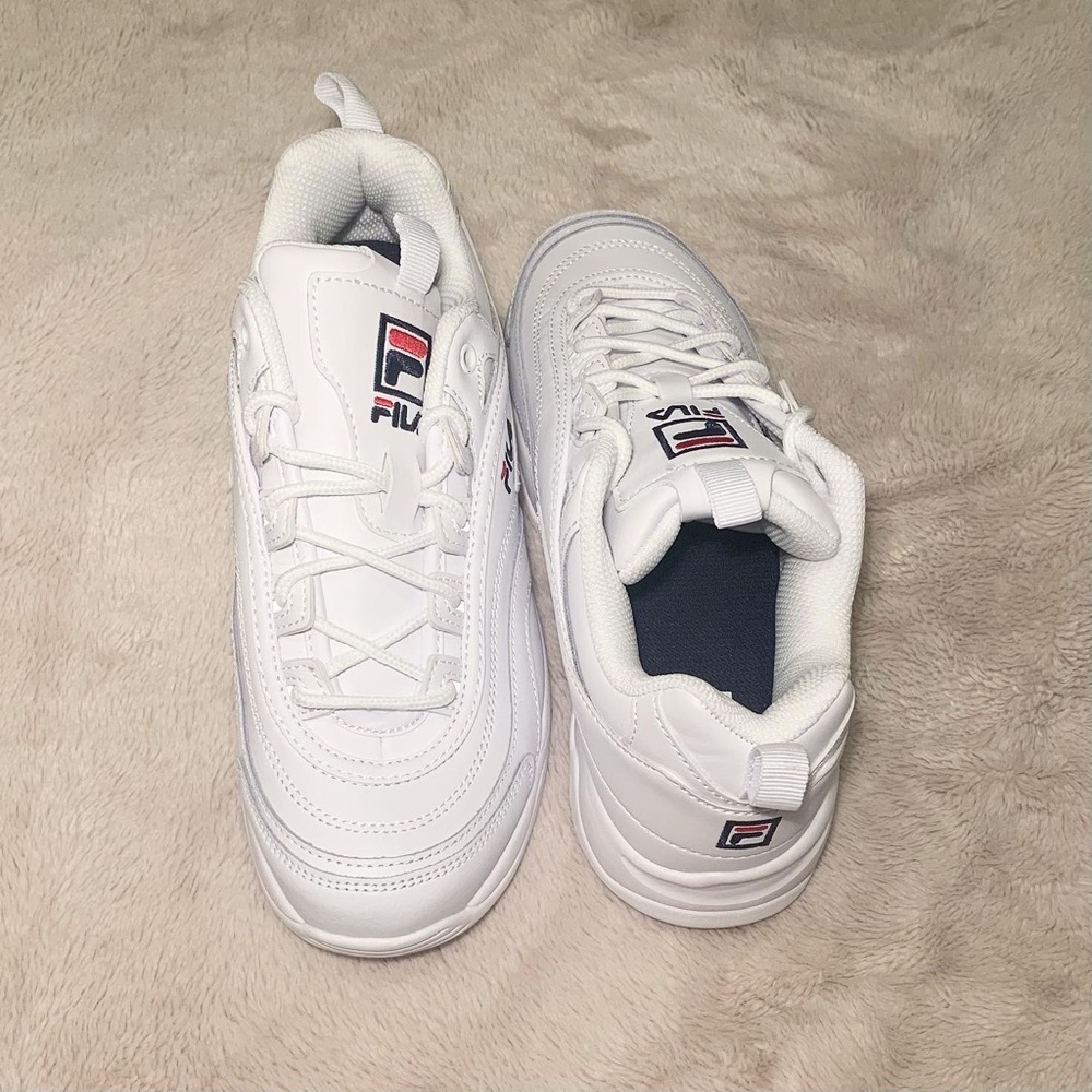White Filas - Picture 2 of 2